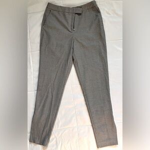 black and white business pants.
